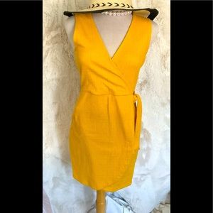 MADEWELL wrap around dress
